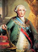 Vicente Lopez y Portana Portrait of Charles IV of Spain oil painting reproduction